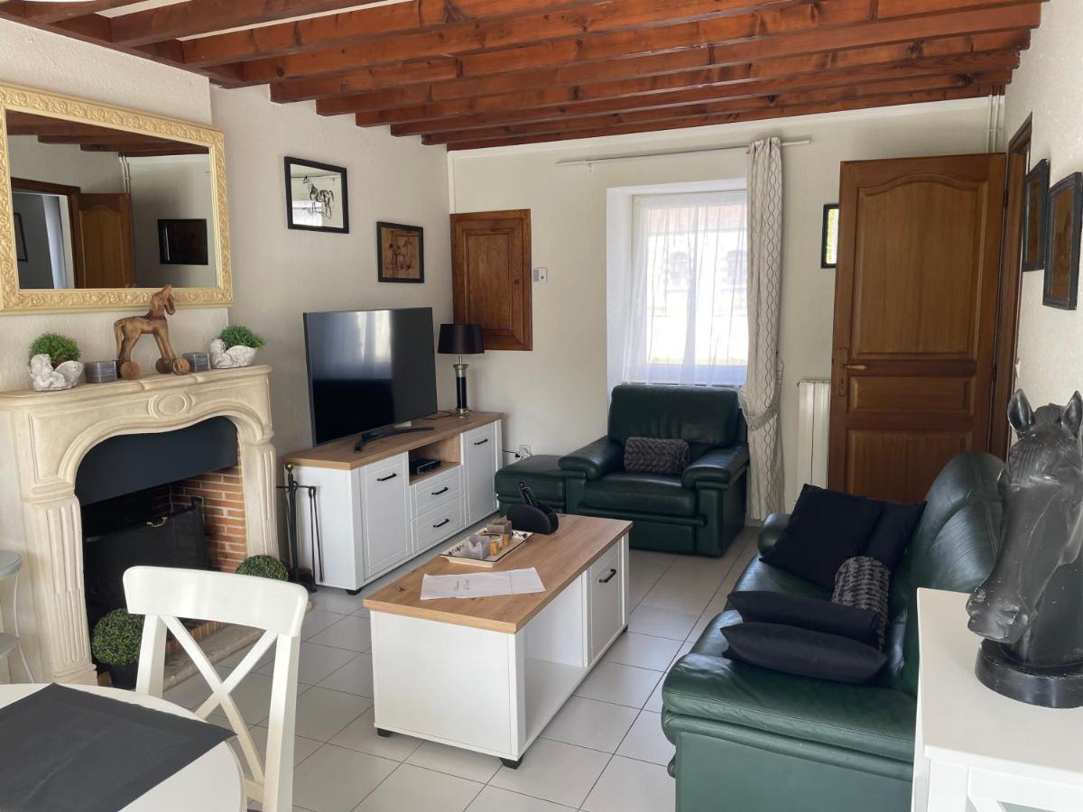 Villa Le Courtil à Cerisy-la-Foret Extérieur photo